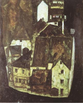 Egon Schiele Dead City III (mk12) China oil painting art
